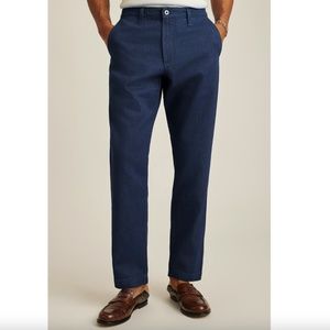 NWT Bonobos Hemp Denim Chinos